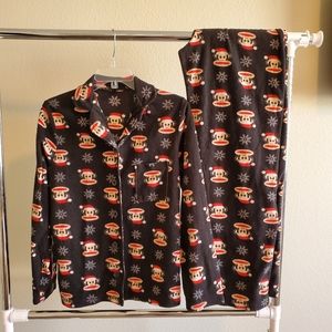 Paul Frank Christmas 2 Piece Fleece PJ Pajamas | XL